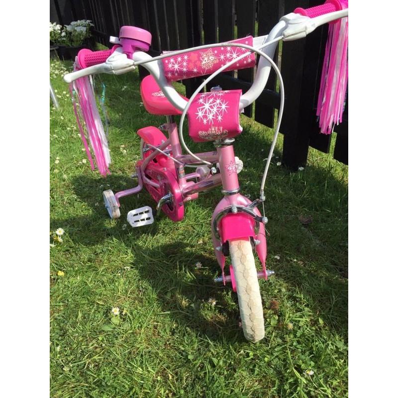 Girls 12inch bike