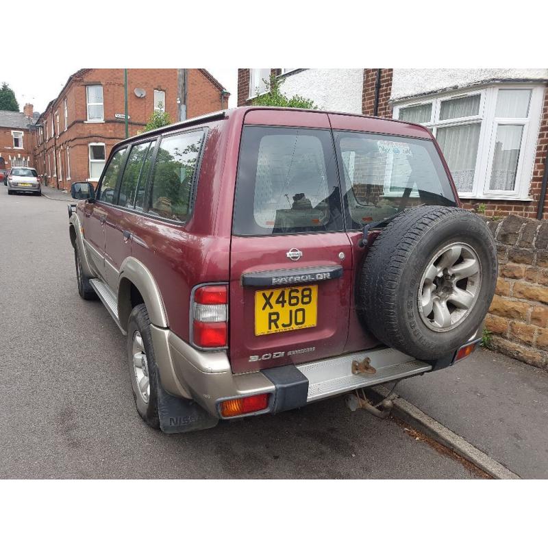 Details about NISSAN PATROL GR SE+ 3.0 TD 3.0td turbo diesel 4x4 7 seat toyota landcruiser MOT