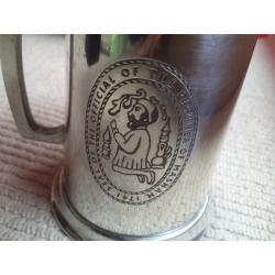 Theakston Pewter Tankard
