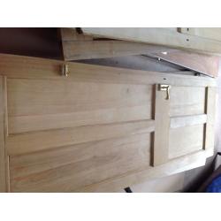2 reclaimed pine doors. , used condition .collect vauxhall