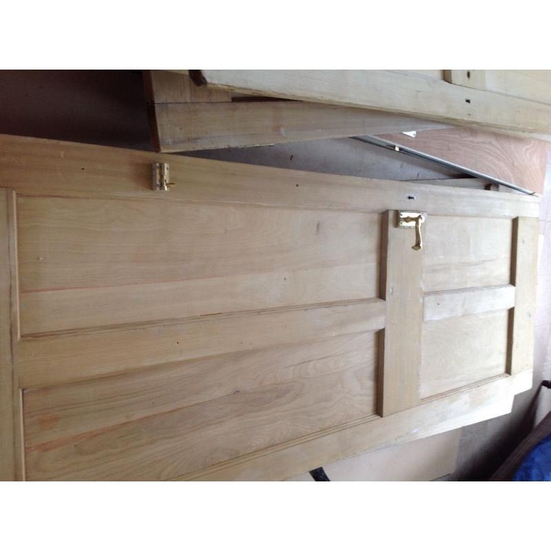 2 reclaimed pine doors. , used condition .collect vauxhall