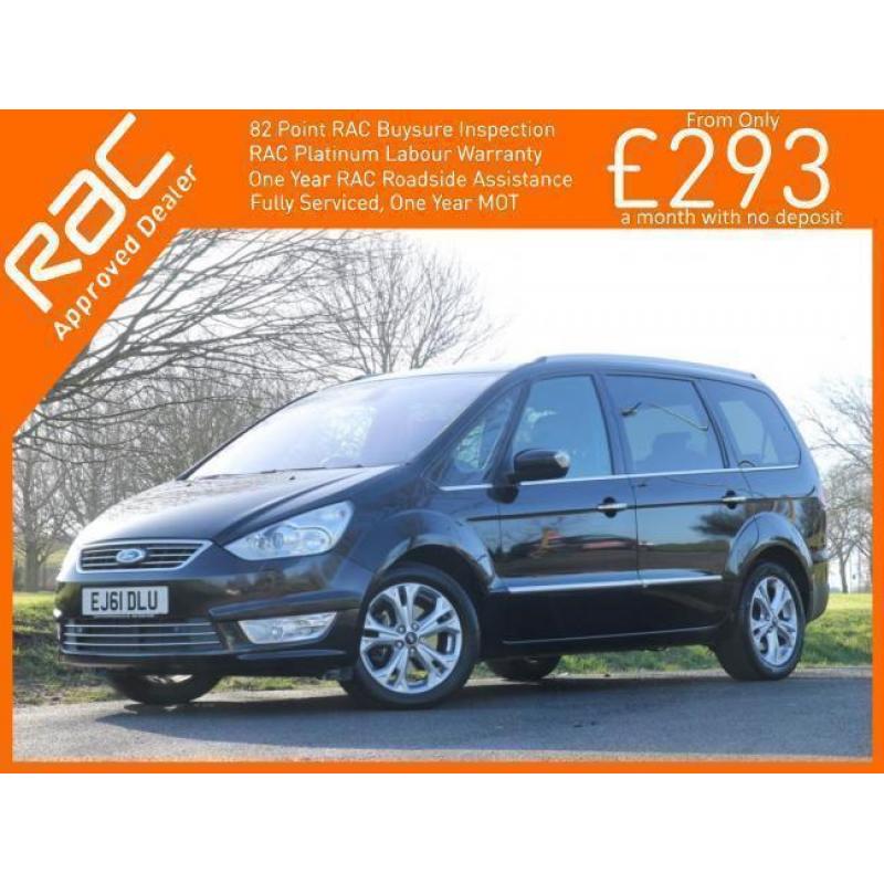 2011 Ford GALAXY 2.0 TDCI Turbo Diesel Titanium X Auto 7-Seater Pan Roof Leather