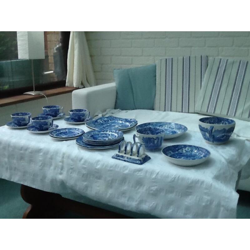 Large collection of old and new Spode Copland w