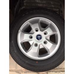 Transit custom alloys 16s