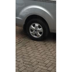 Transit custom alloys 16s