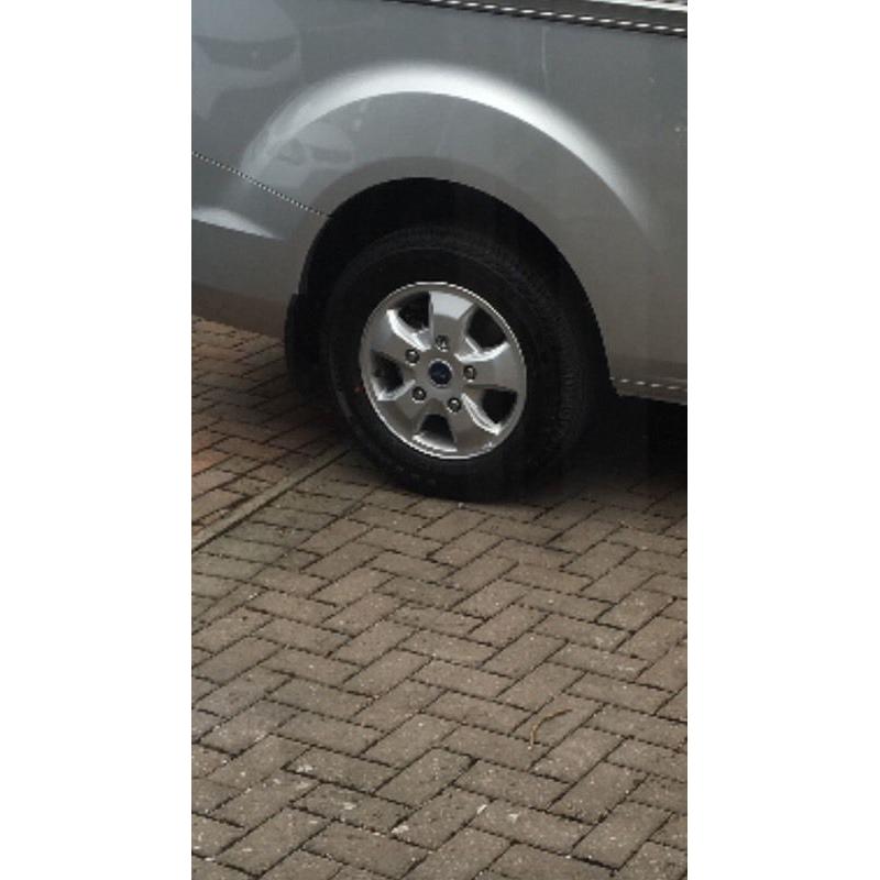 Transit custom alloys 16s