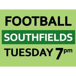 Play friendly football at Southfields, South West London every Tuesday 7pm