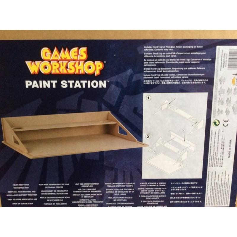 Games workshop paint station