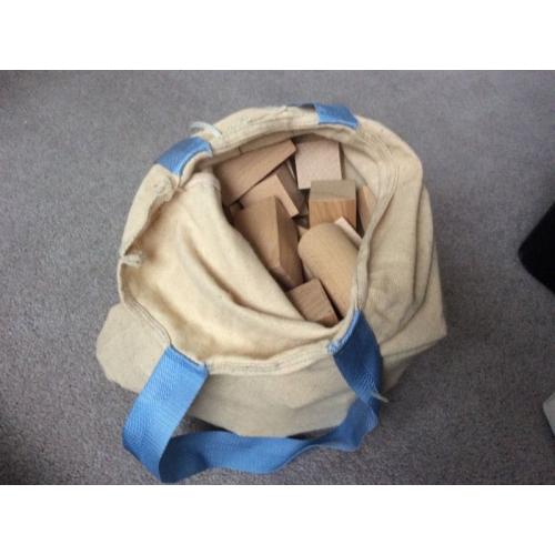 IKEA wooden building bricks