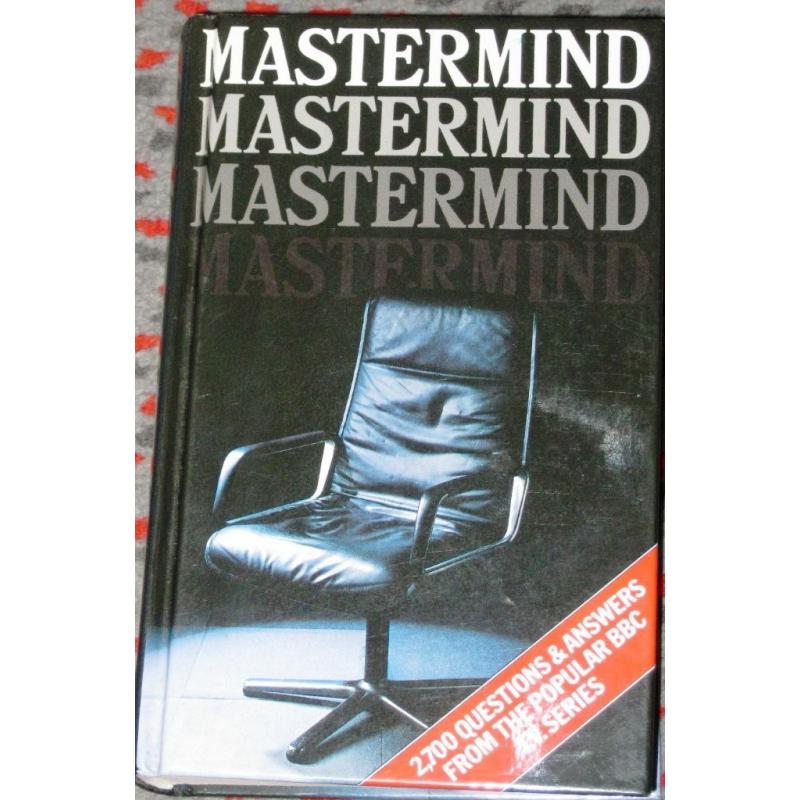 Mastermind Quiz book and pub quiz CD