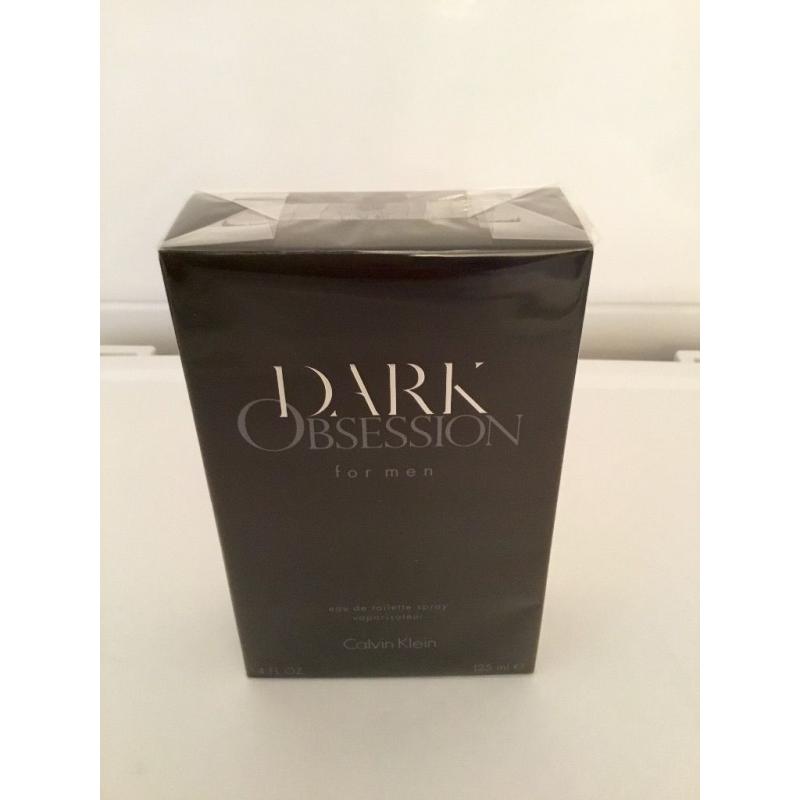 CALVIN KLEIN - Dark Obsession for men - Large 125ml. EDT spray _ New/sealed
