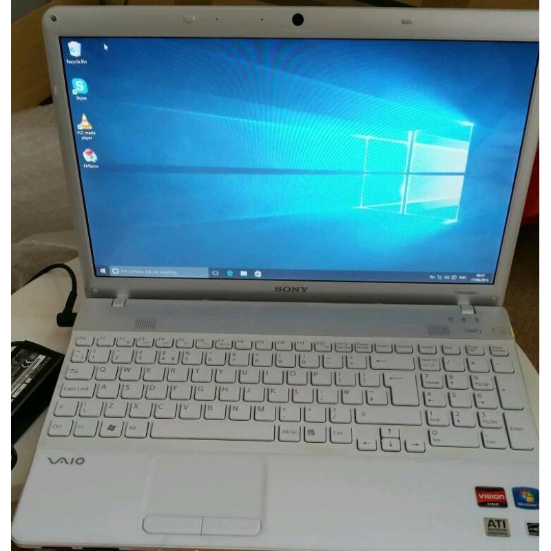 Sony Vaio laptop Windows 10