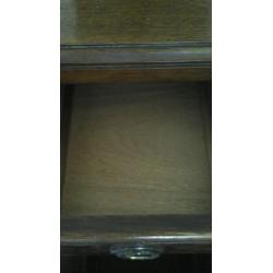Dressing table with mirror