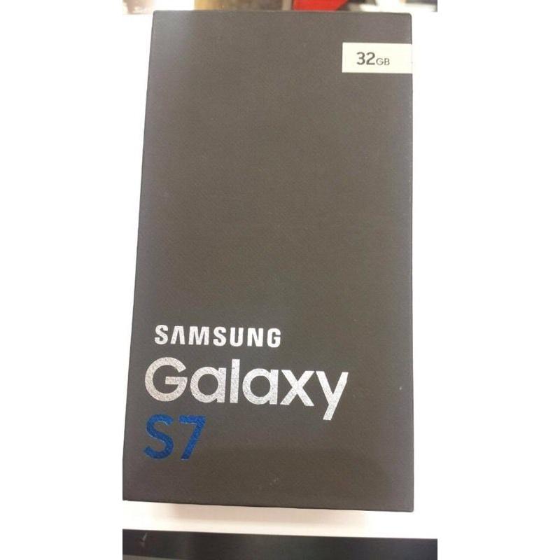 Galaxy s7 unlocked brand new in box white pearl