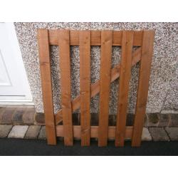Wooden gates