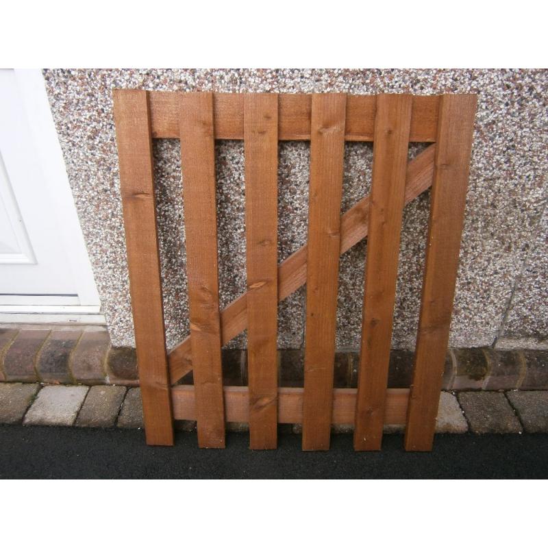 Wooden gates