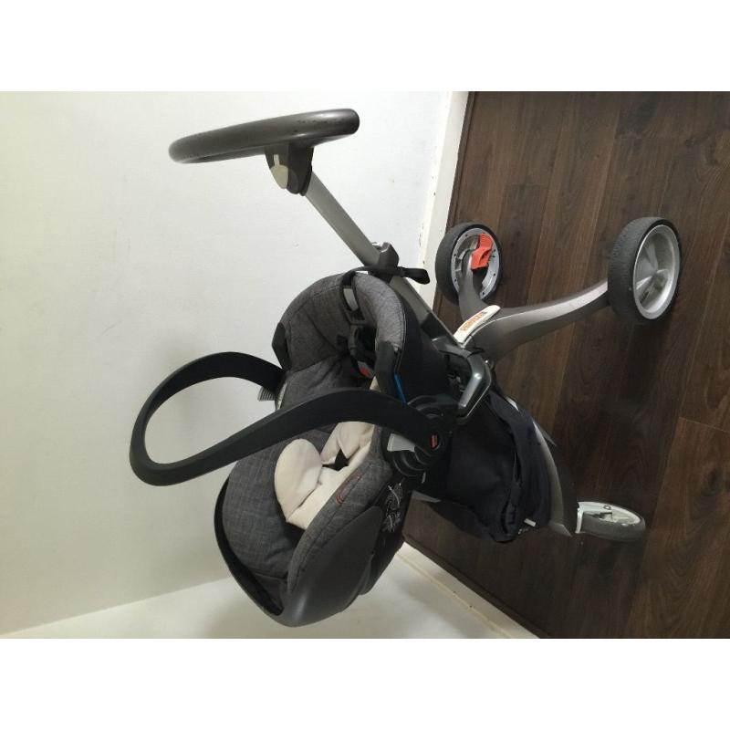Stokke xplory v3 with car seat for sale
