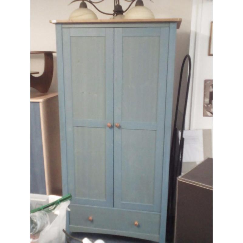 Solid pine unusual wardrobe with FREE delivery