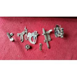 Vintage Singer Sewing Machine with Case and Key