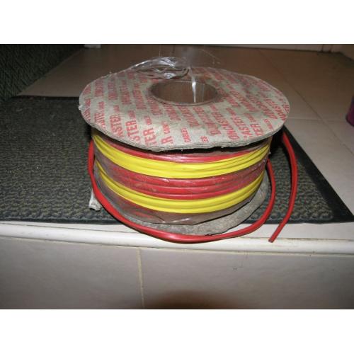 Full Roll Red Two Core with Earth Electrical Cable Weymouth Free Local Delivery