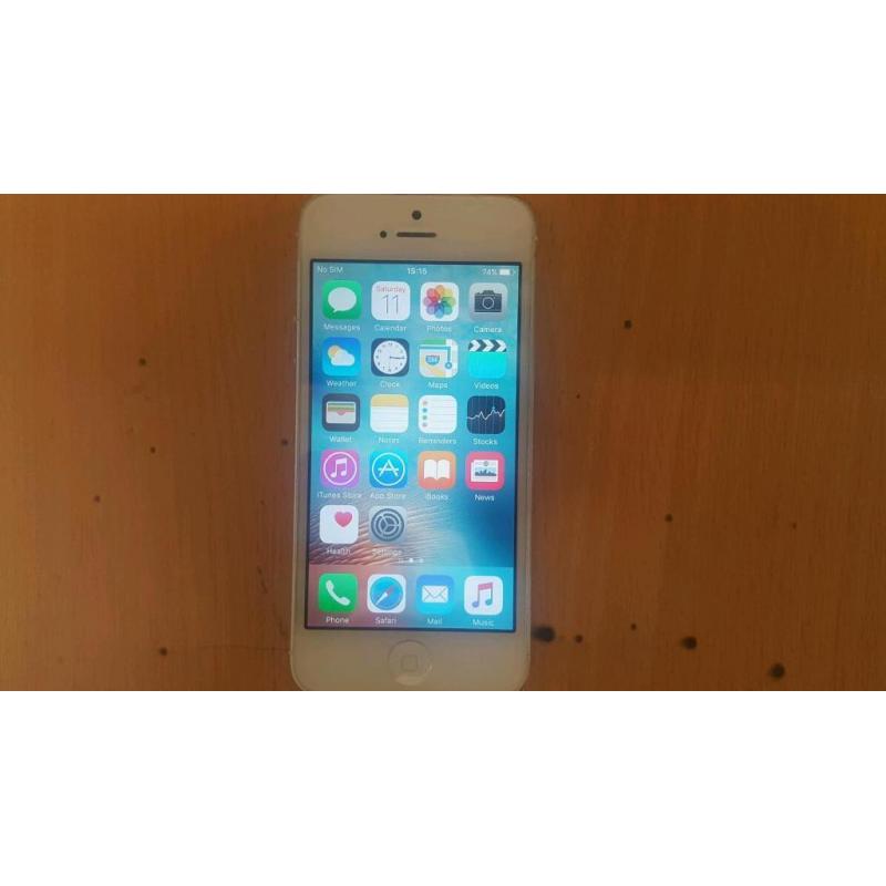 Iphone 5 16GB on o2