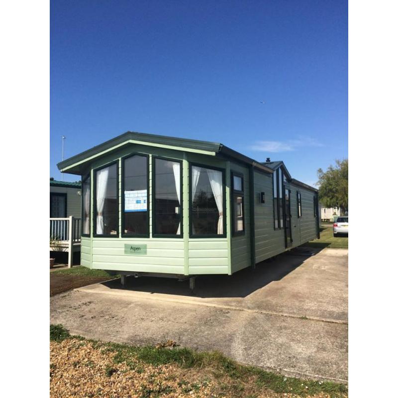 Amazing Pre-ownerd static caravan holiday home for sale in Hunstanton Norfolk Near King's Lynn