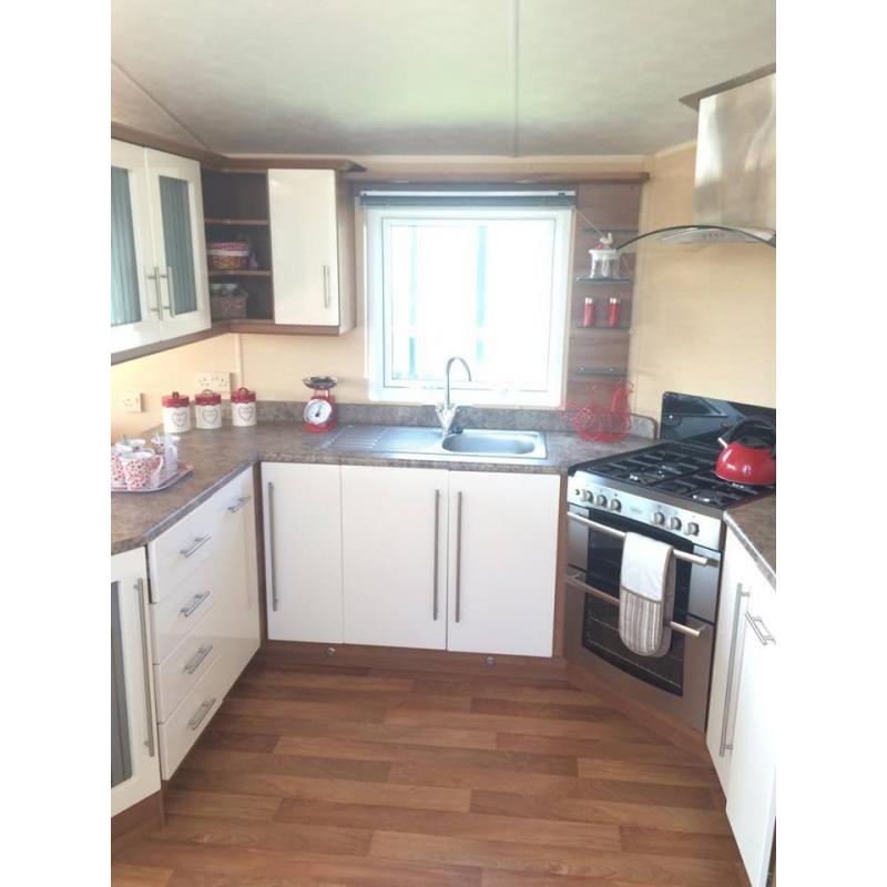 Amazing Pre-ownerd static caravan holiday home for sale in Hunstanton Norfolk Near King's Lynn