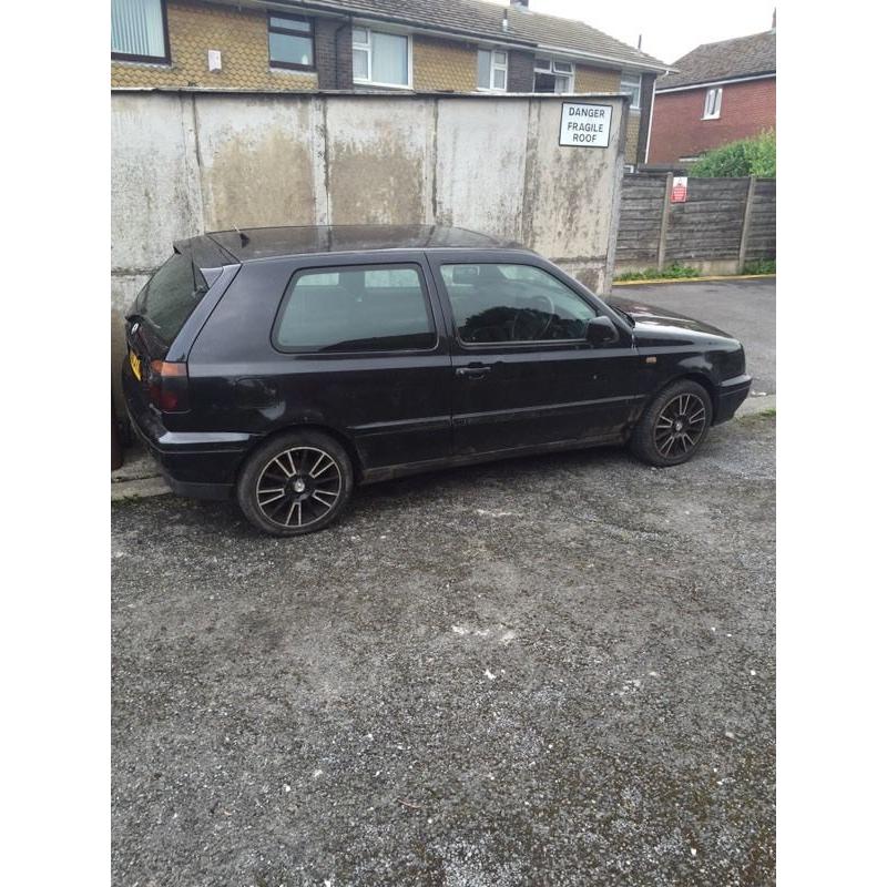 Breaking vr6 Volkswagen Golf mk3