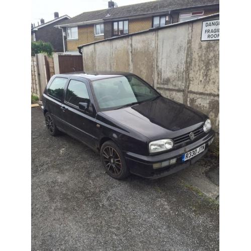 Breaking vr6 Volkswagen Golf mk3