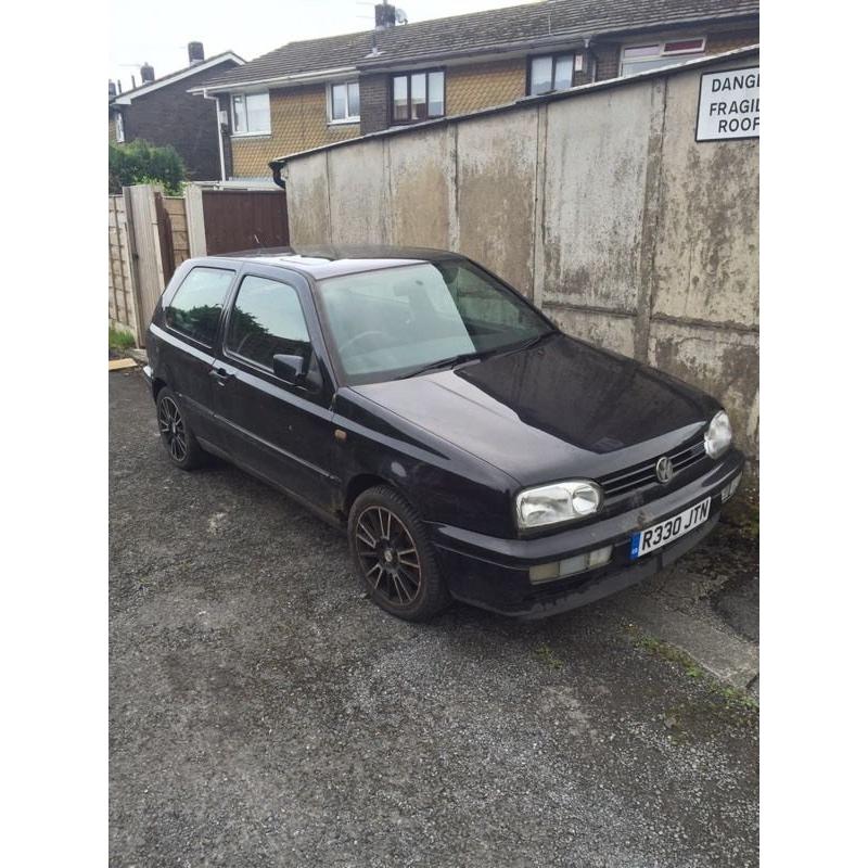 Breaking vr6 Volkswagen Golf mk3