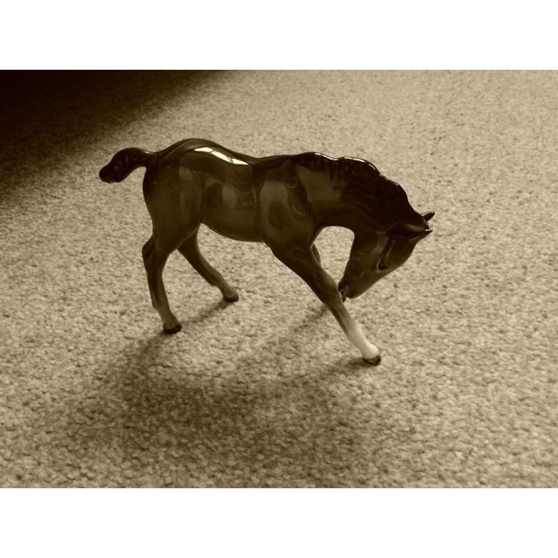 Beswick larger bay foal