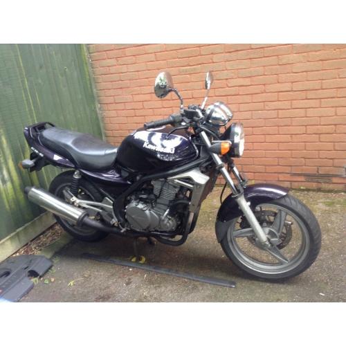 Kawasaki ER5 Y reg 2000, MOT sept 2016 very reliable bike