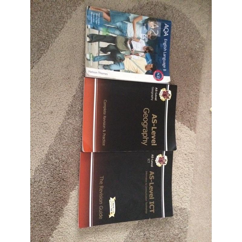 GCSE/A Level revision guides