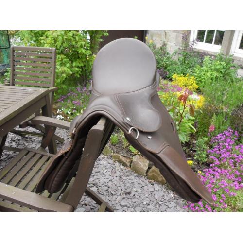 Horses saddle.