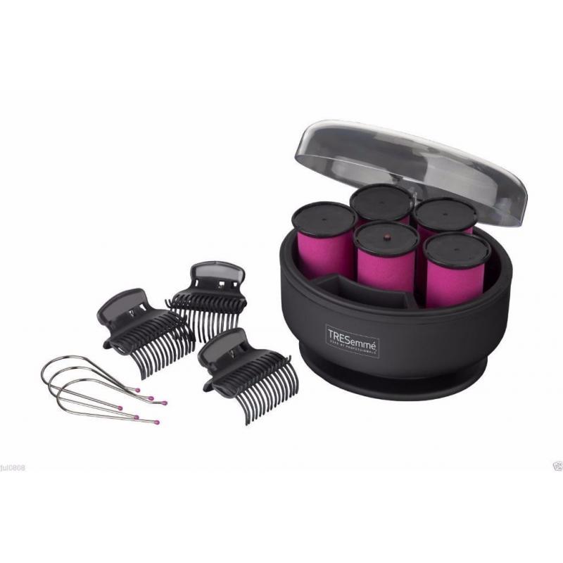 Tresemme Jumbo Heated Rollers and clips AS NEW