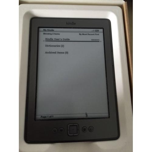 Kindle Ebook reader and Case