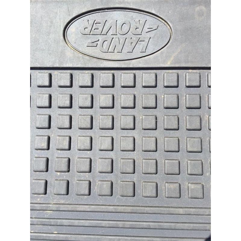 Landrover Discovery 4 rubber boot liner mat