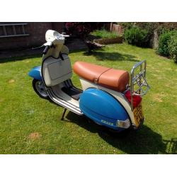 VESPA PX125 FULL MOT HPI CLEAR SOLID SCOOTER