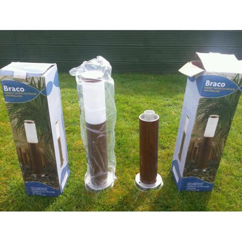Braco bollard 240v lamp