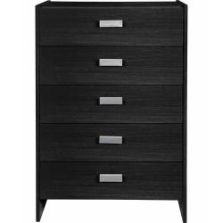 New Capella 5 Drawer Chest - Black