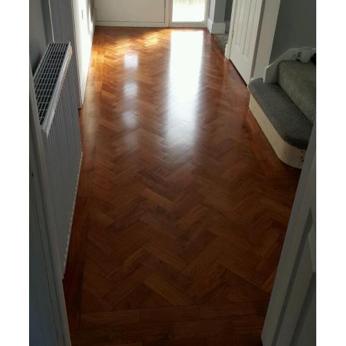 Reclaimed original parquet block flooring