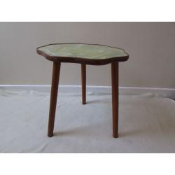 Retro side table coffee table unusual small corner table H: 40cms