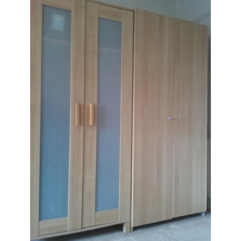 Two, Very good strong and Quality wardrobes
