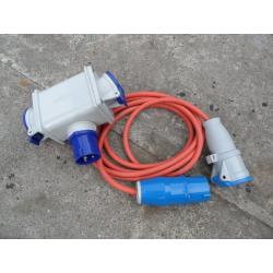 electric hook up and t peice