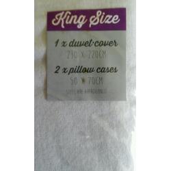 King size deer pattern duvet set