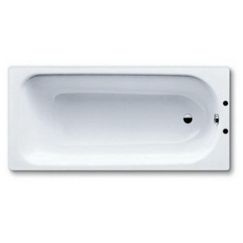 New 1600 x 700 Steel Bath With Legs. Kaldewei Eurowa Standard 2 Tap Hole
