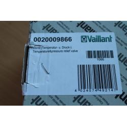 Vaillant temperature pressure relief valve 90°C 7 bar 10kW MOD.309 DN 15 EN 1490