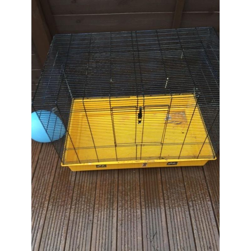 Indoor cage for a small animal