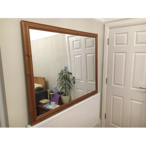 Large beautiful mirror 134cm x 104cm