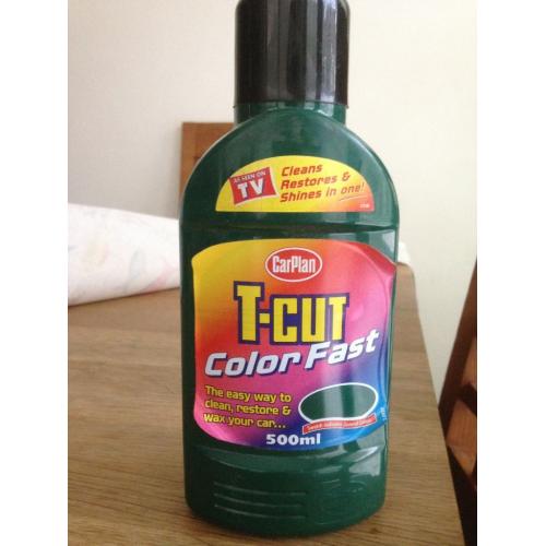 UNUSED Carplan T-CUT, CLEANS, RESTORES, WAXES, for all shades of dark green